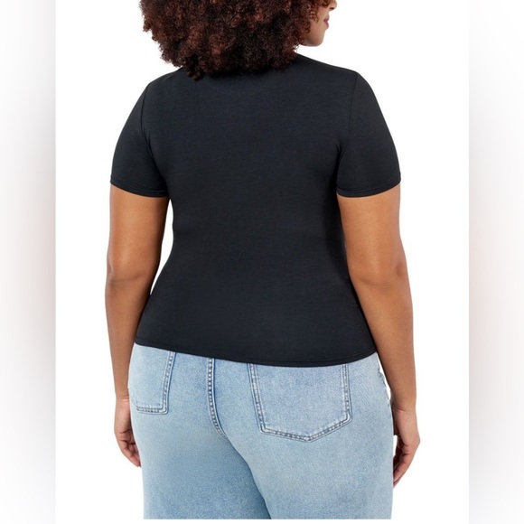 Edited by Remi Bader Black Baby Tee - Picture 2 of 6